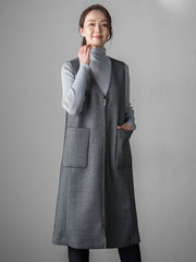 ウールツイードボンディングジャンスカ