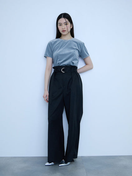 シアーベロアTシャツ【日本製】
