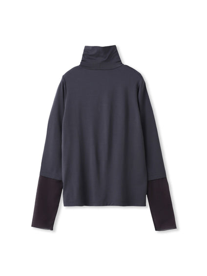 ウォッシャブルベア天竺カットソー≪洗濯機で洗える≫