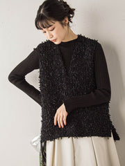 モナコツィードブラウス≪手洗い可能≫