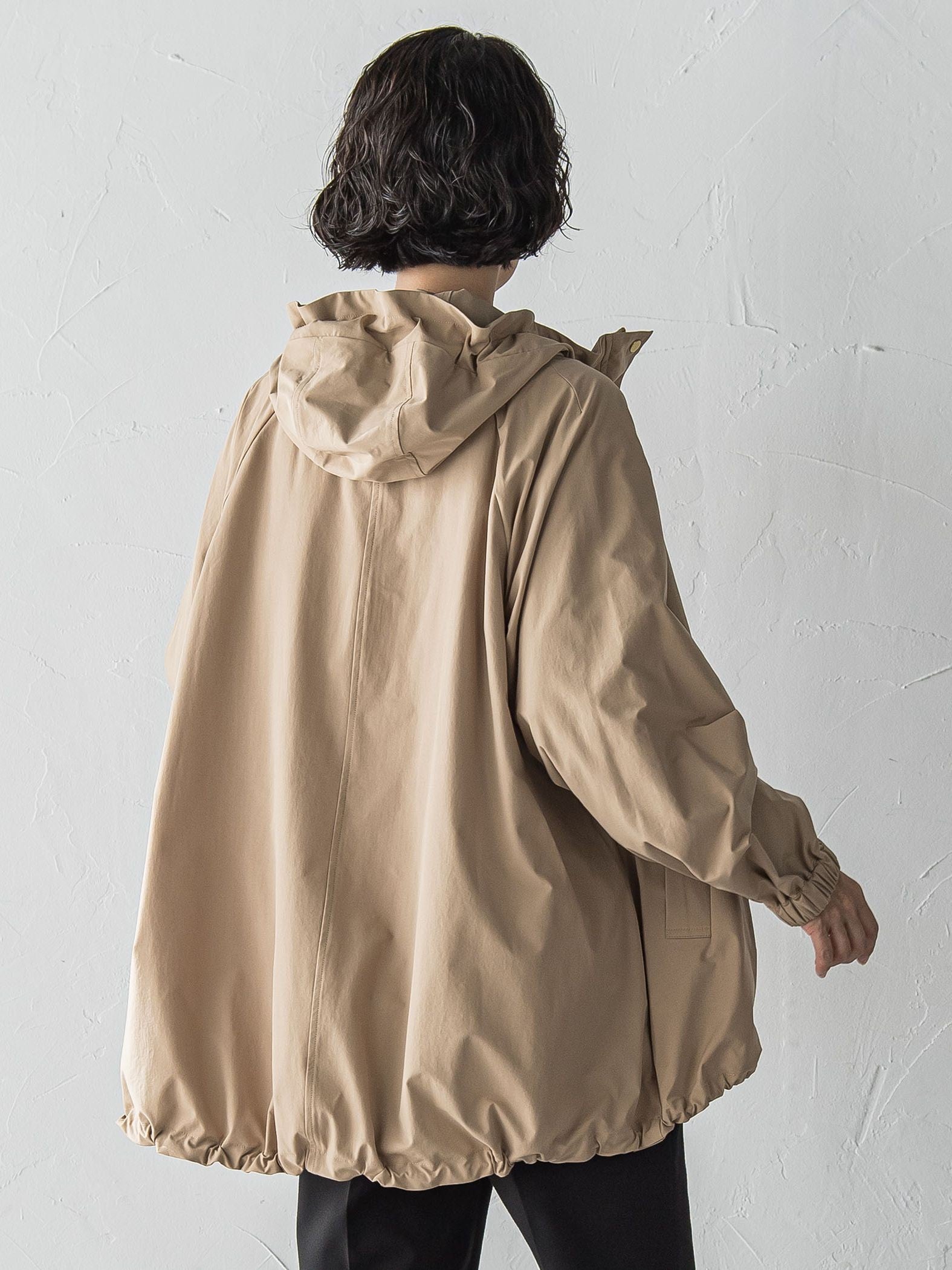 【WEB限定】”シルエット自在な毎日着たくなる”マウンテンパーカー