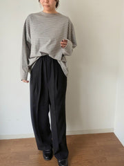 【予約販売】retro border tops