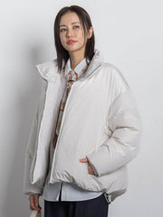 スタンドカラーダウンブルゾン≪WEB限定11号サイズ≫