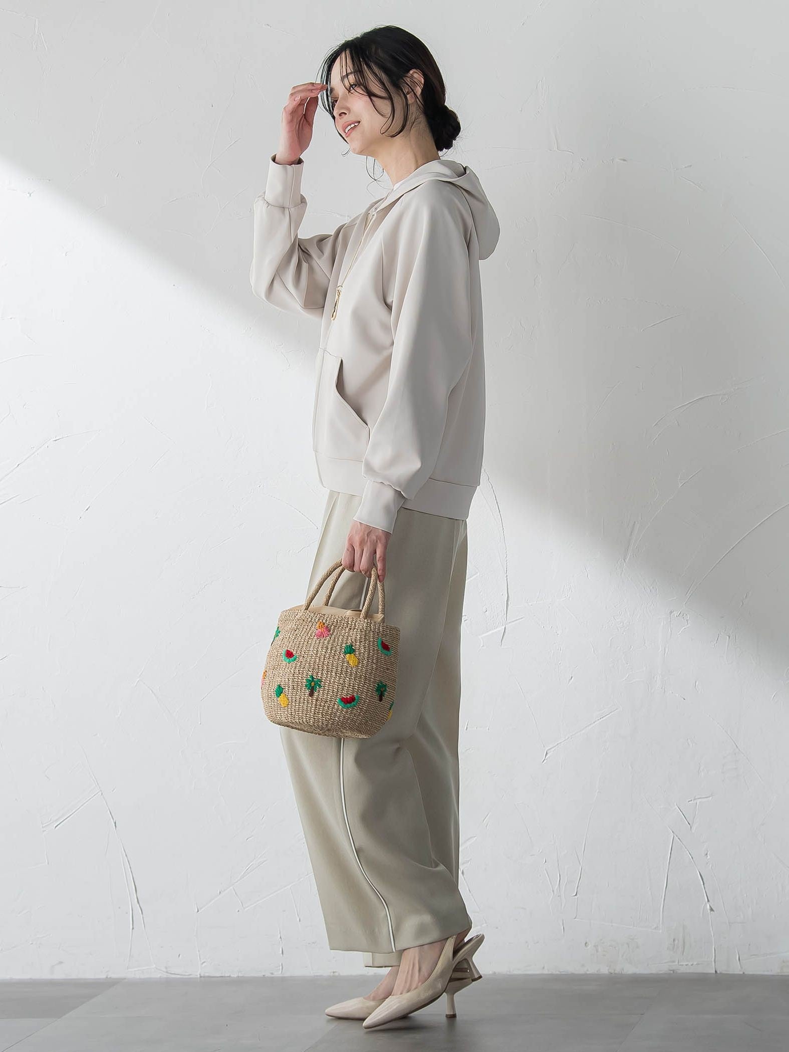 【WEB限定】≪真夏も活躍！≫サラっと快適 多機能ジップパーカー