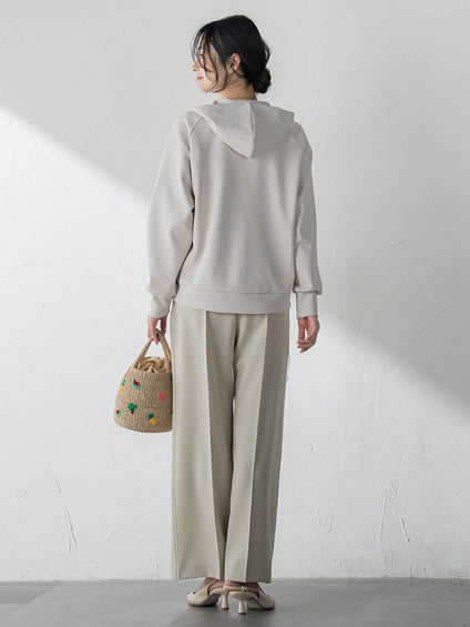 【WEB限定】≪真夏も活躍！≫サラっと快適 多機能ジップパーカー