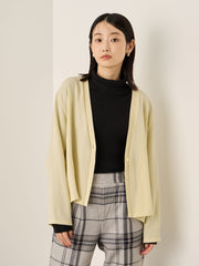 ≪日本製≫　ドライカルゼTEXカーディガン≪手洗い可能≫