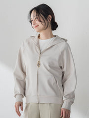 【WEB限定】≪真夏も活躍！≫サラっと快適 多機能ジップパーカー