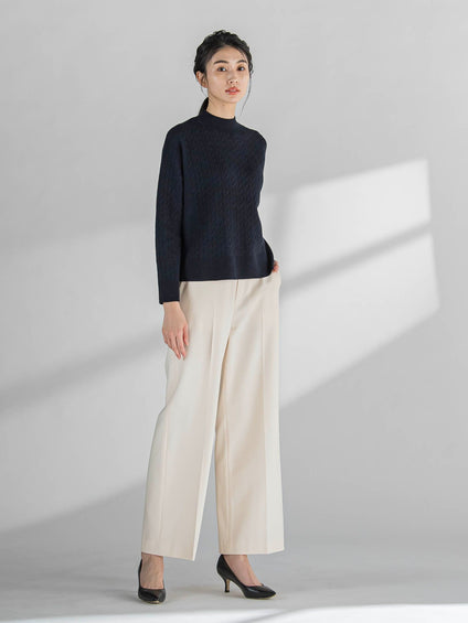 ケーブルニット