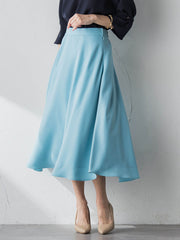 ダブルサテンスカート