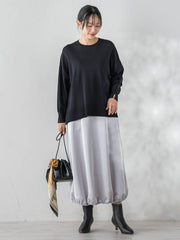 サイドボタンニット≪手洗い可能≫