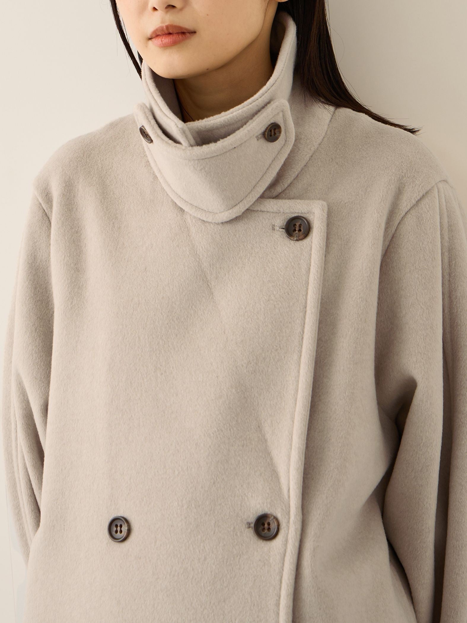 ニットビーバー2WAYカラーコート