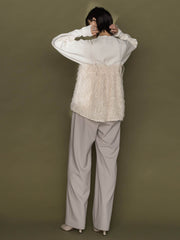 フィルムフェザーキャミブラウス≪手洗い可能≫