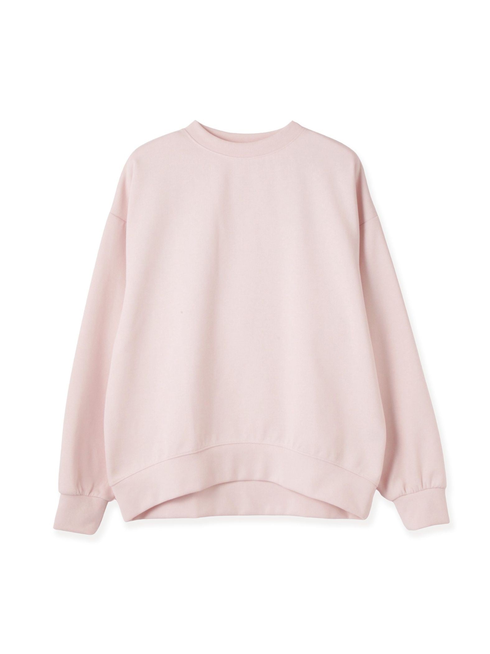 オーバーサイズダブルフェイスプルオーバー