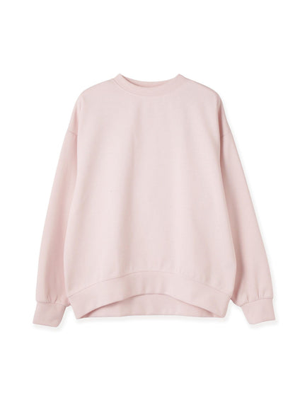 オーバーサイズダブルフェイスプルオーバー