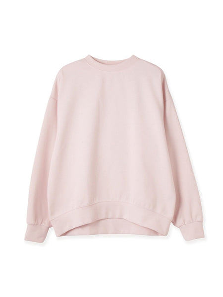 オーバーサイズダブルフェイスプルオーバー