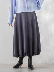 PLUM ROYAL SATINスカート≪手洗い可能≫