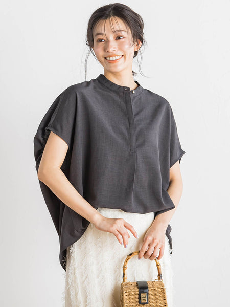 タンブラーブッチャーブラウス≪手洗い可能≫