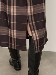 ブラッシュバックストレッチイージースカート≪洗濯機で洗える≫