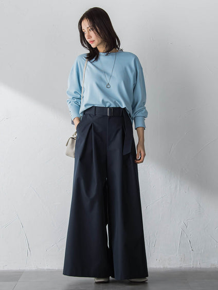 スーパーワイドチノパンツ≪花粉防止/撥水≫