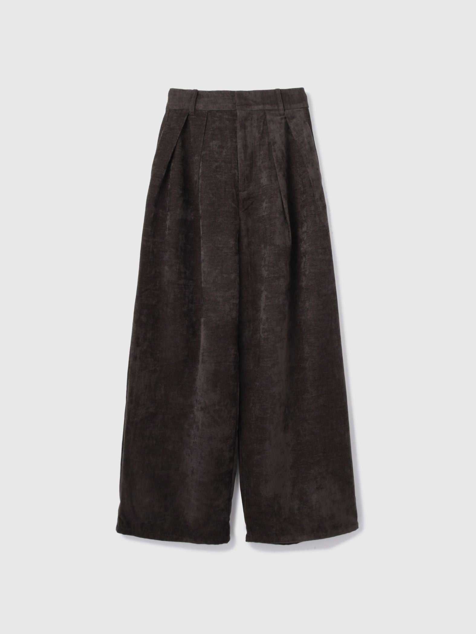 サージ2タックワイドパンツ≪手洗い可能≫