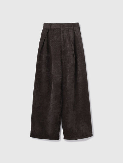 サージ2タックワイドパンツ≪手洗い可能≫