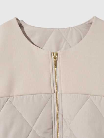 ダイヤキルティングダンボールブルゾン