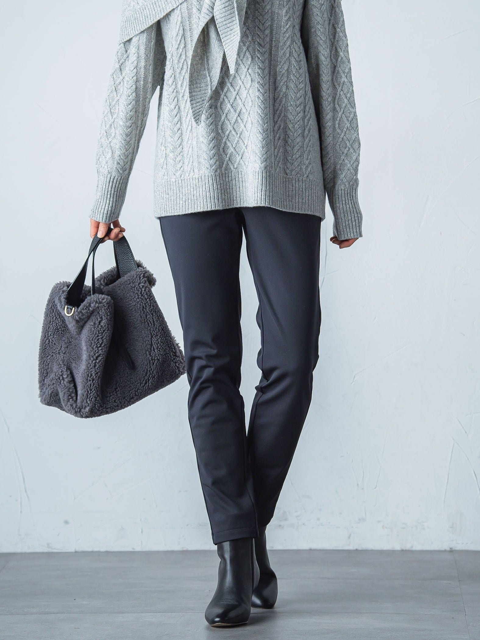 【WEB限定】裏起毛発熱レギンスパンツ