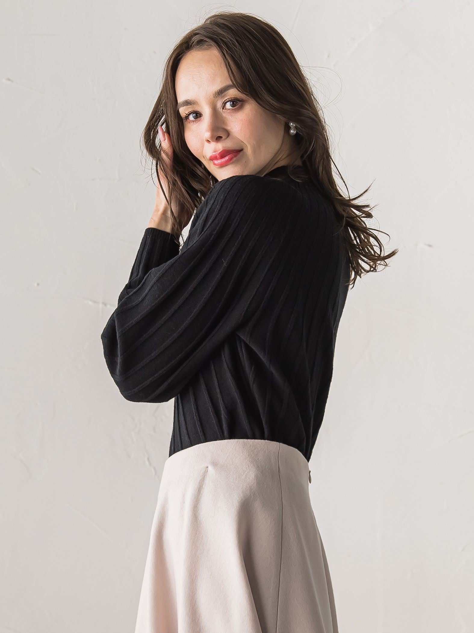 【WEB限定カラーあり】シームレスニット