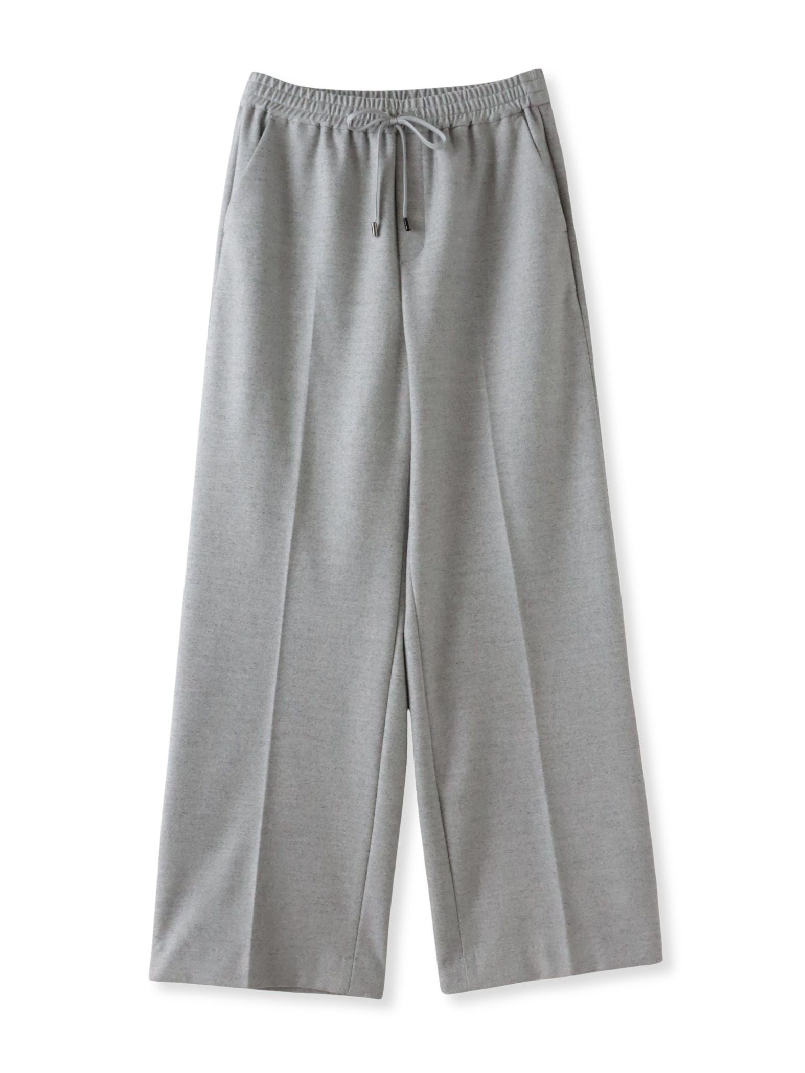 両面起毛ワイドパンツ