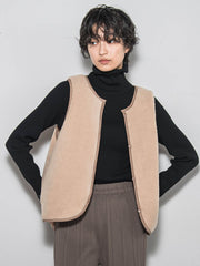 【WEB限定】4WAYキルティング×ボアブルゾン≪手洗い可能≫