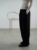 【日本製】Tuck wide pants