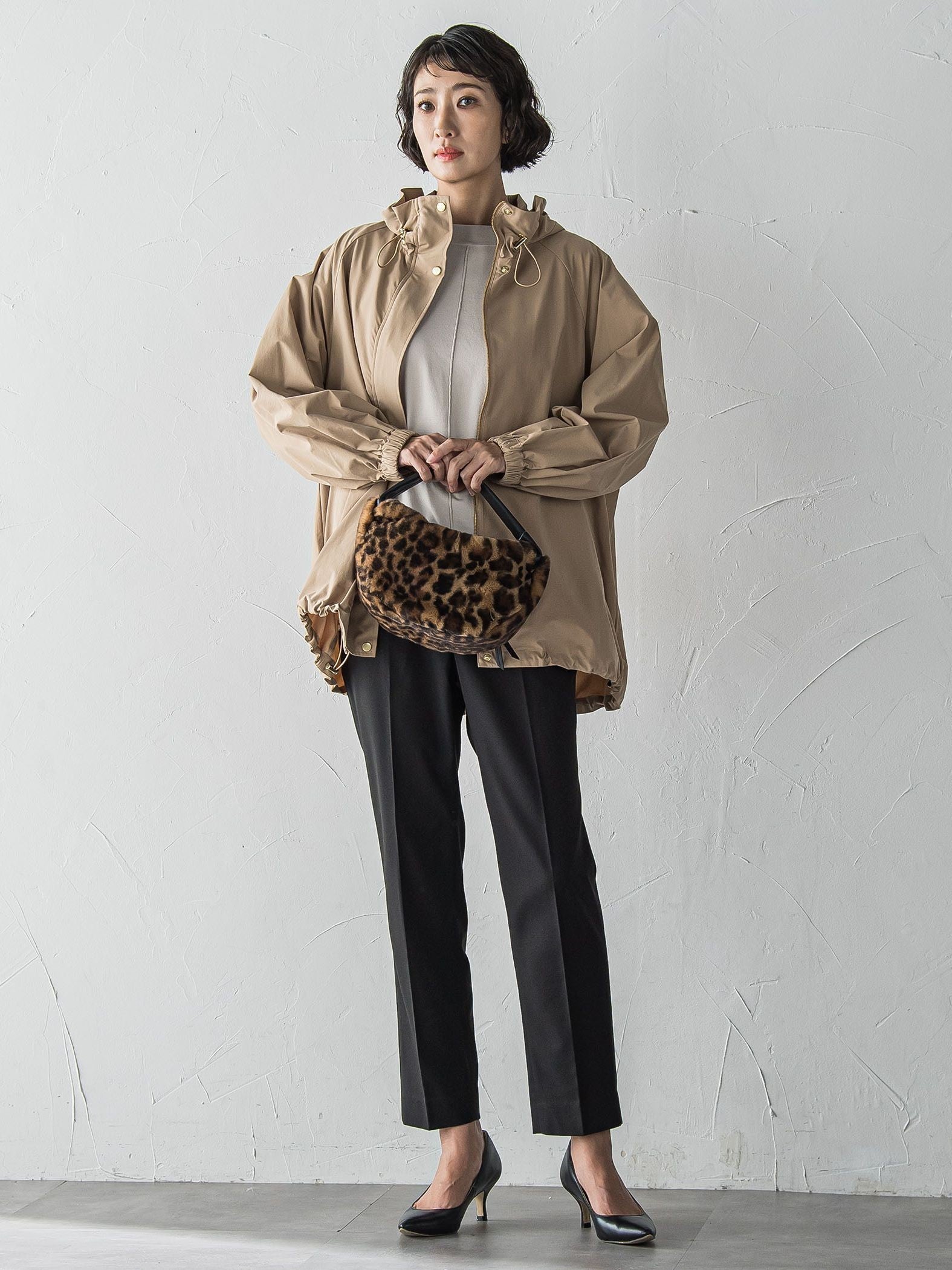 【WEB限定】”シルエット自在な毎日着たくなる”マウンテンパーカー