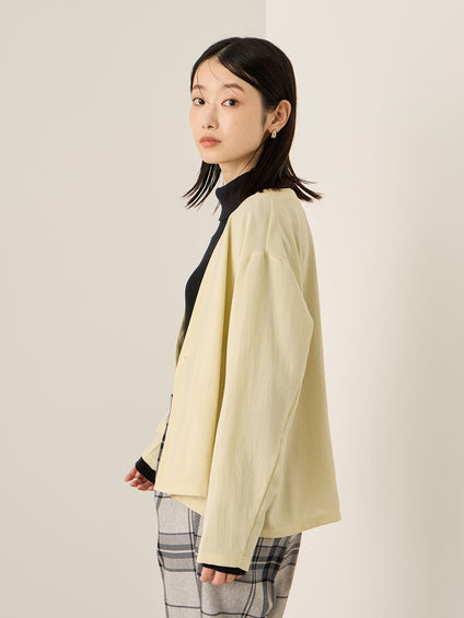 ≪日本製≫　ドライカルゼTEXカーディガン≪手洗い可能≫