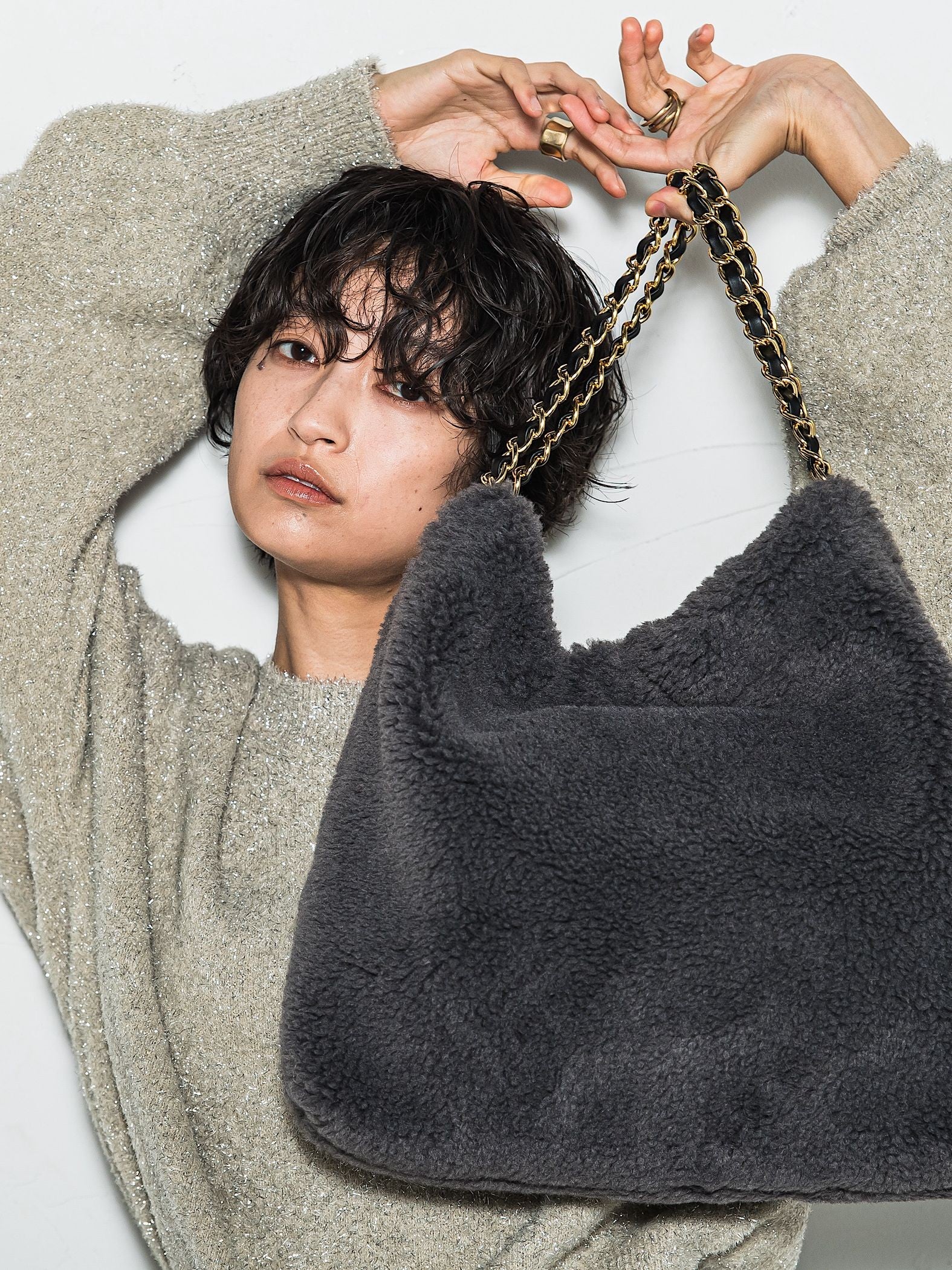 ELMOエコムートンチェーントートバッグ