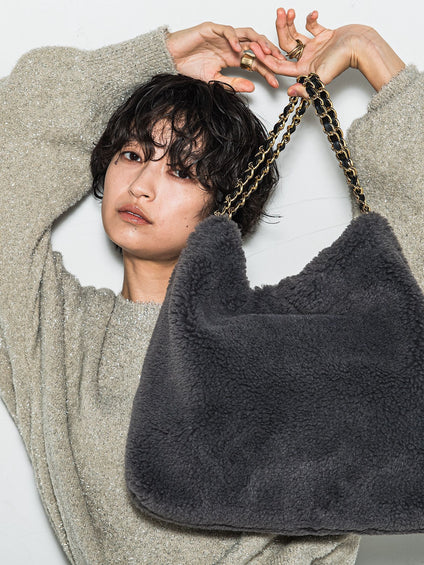 ELMOエコムートンチェーントートバッグ