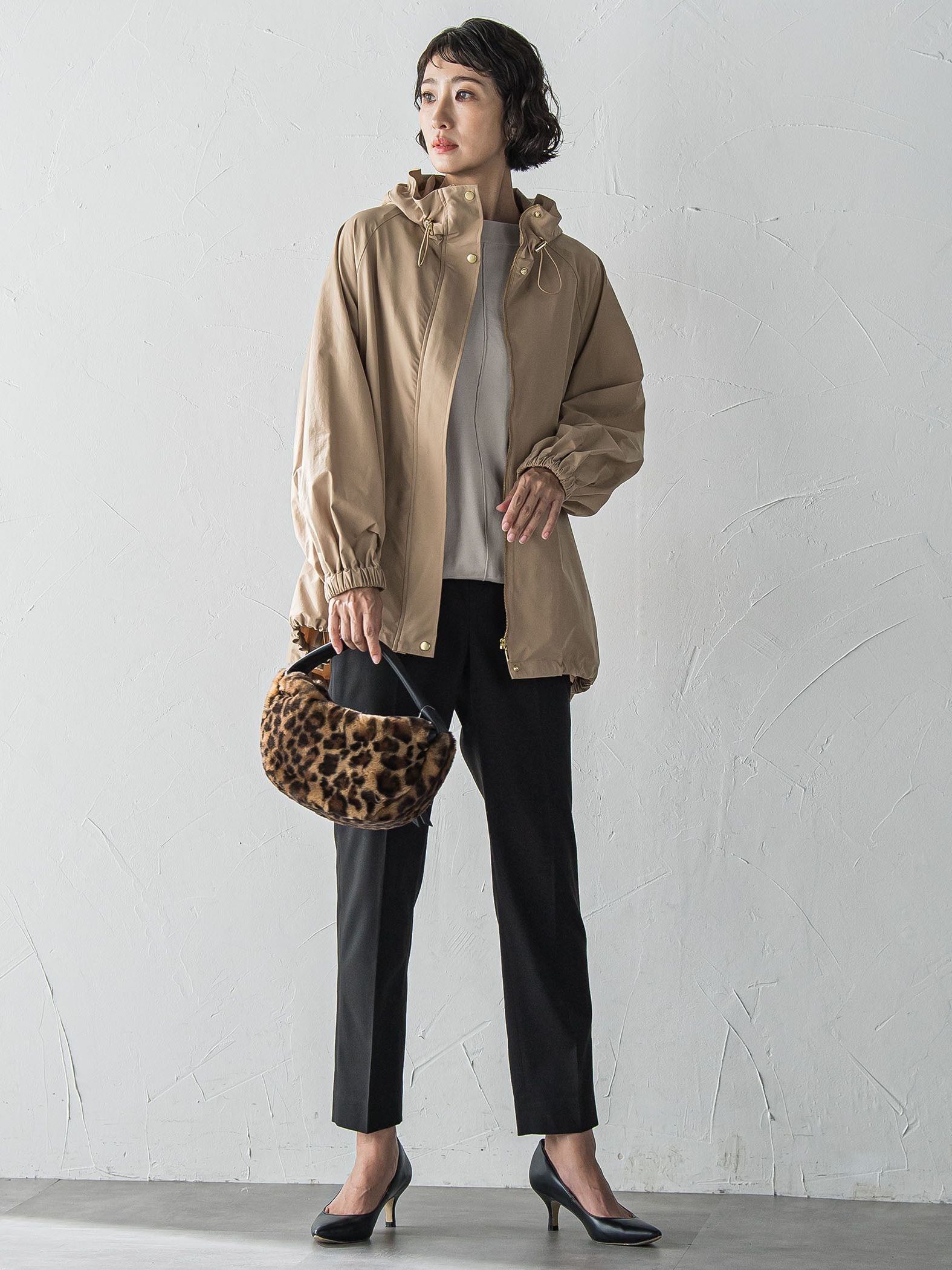 【WEB限定】”シルエット自在な毎日着たくなる”マウンテンパーカー