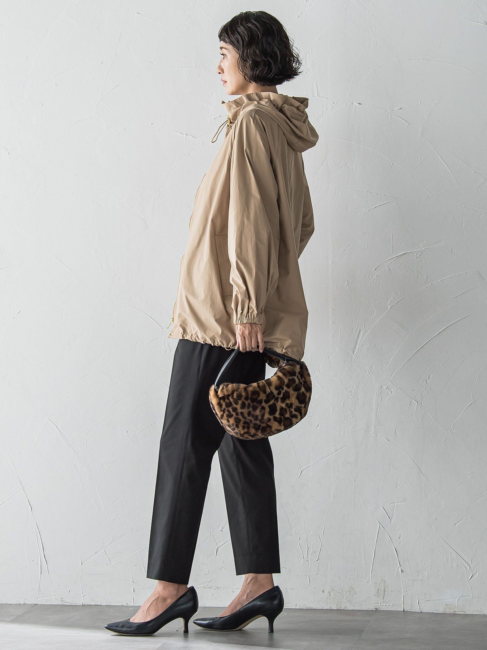 【WEB限定】”シルエット自在な毎日着たくなる”マウンテンパーカー