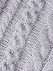 【WEB限定】ケーブル柄編みニット≪洗える≫