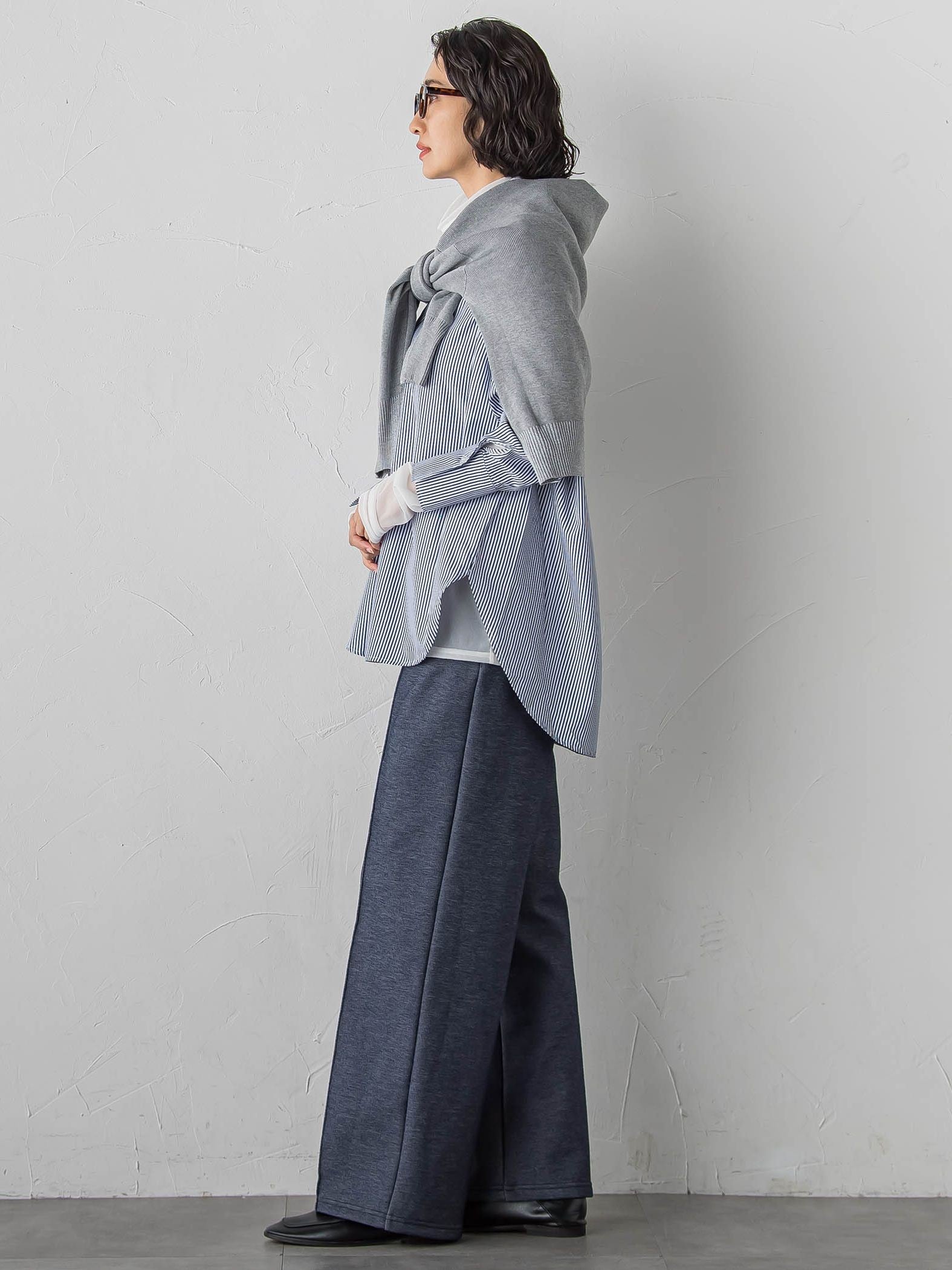 【WEB限定】”3コーデが叶う2点セット”ニット×シャツ