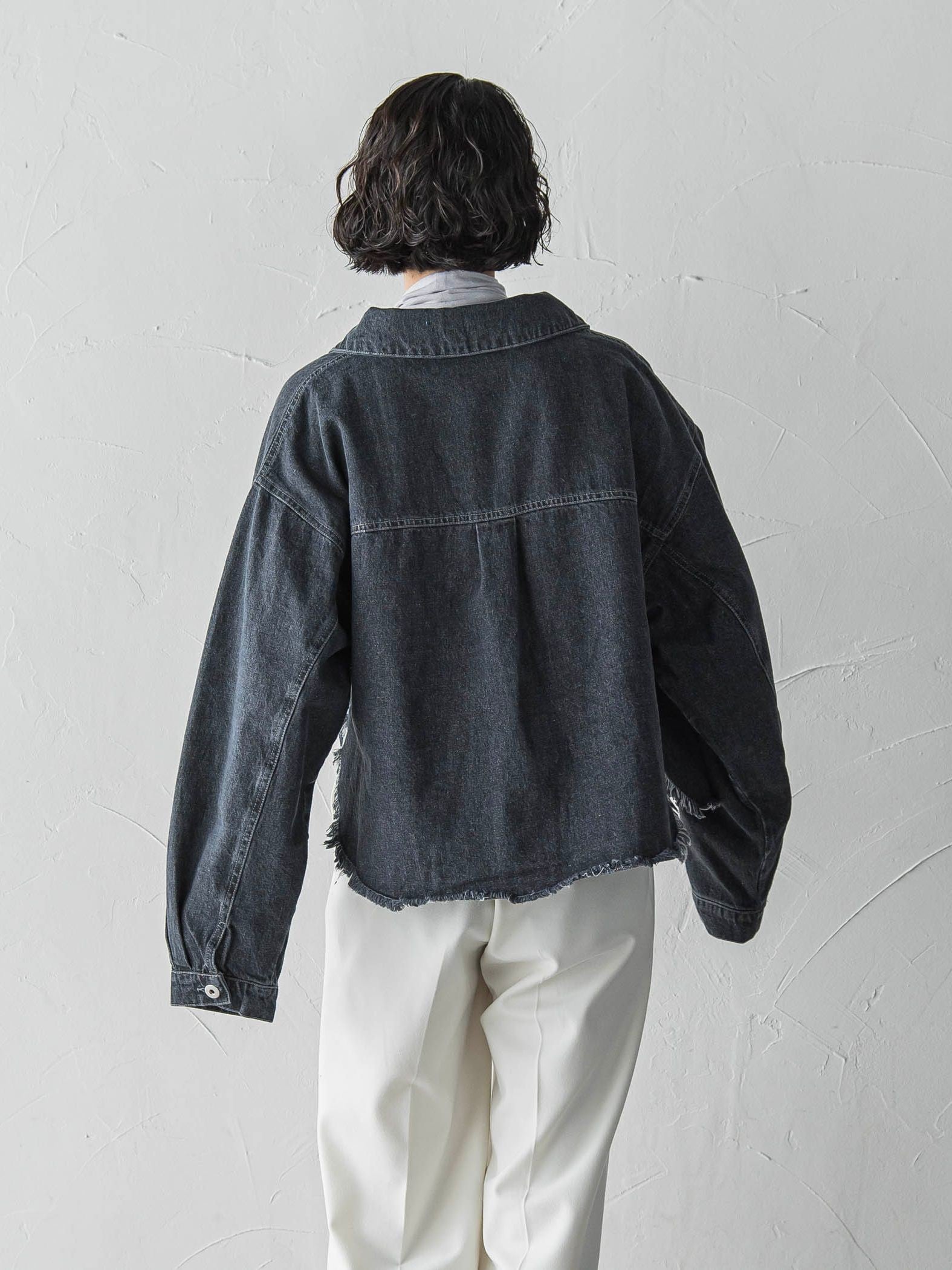 【biyori】”抜け感シルエットでこなれ感”オトナGジャン≪手洗い可能≫