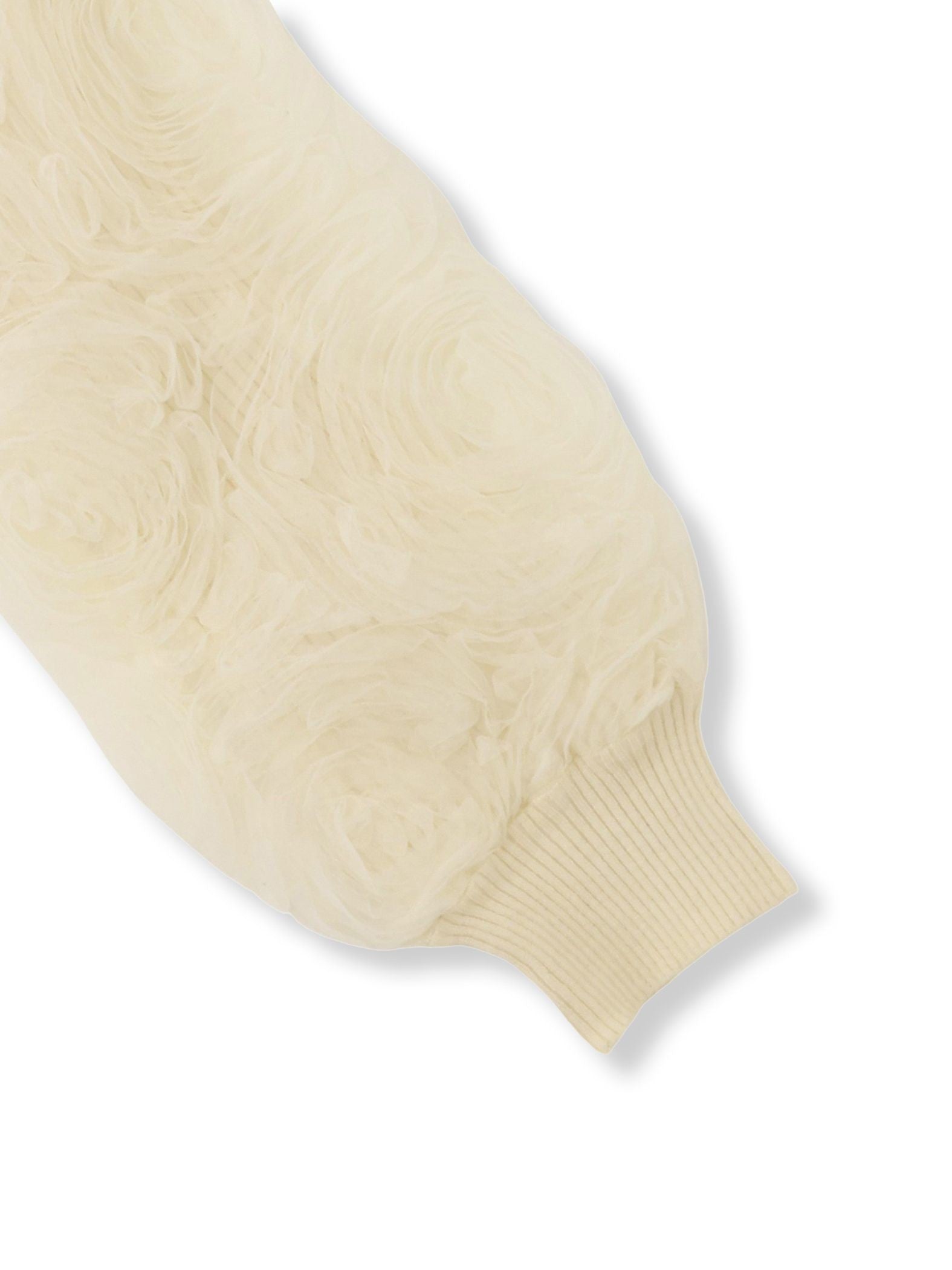 フラワーチュールスリーブカーディガン≪手洗い可能≫