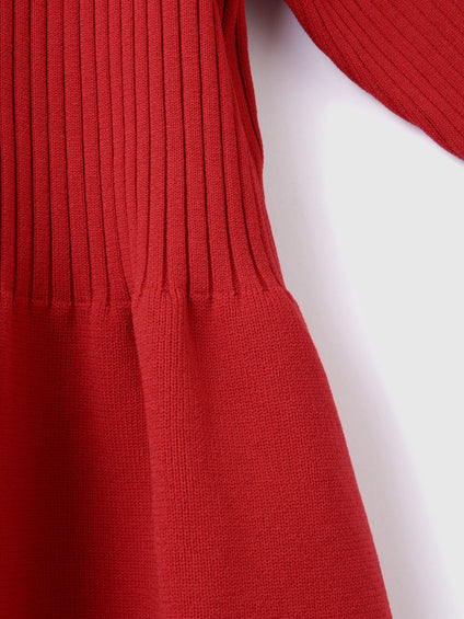 ライトウェイトペプラムニットカーディガン≪手洗い可能≫