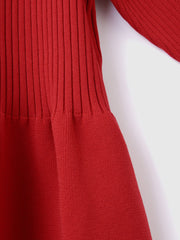 ライトウェイトペプラムニットカーディガン≪手洗い可能≫