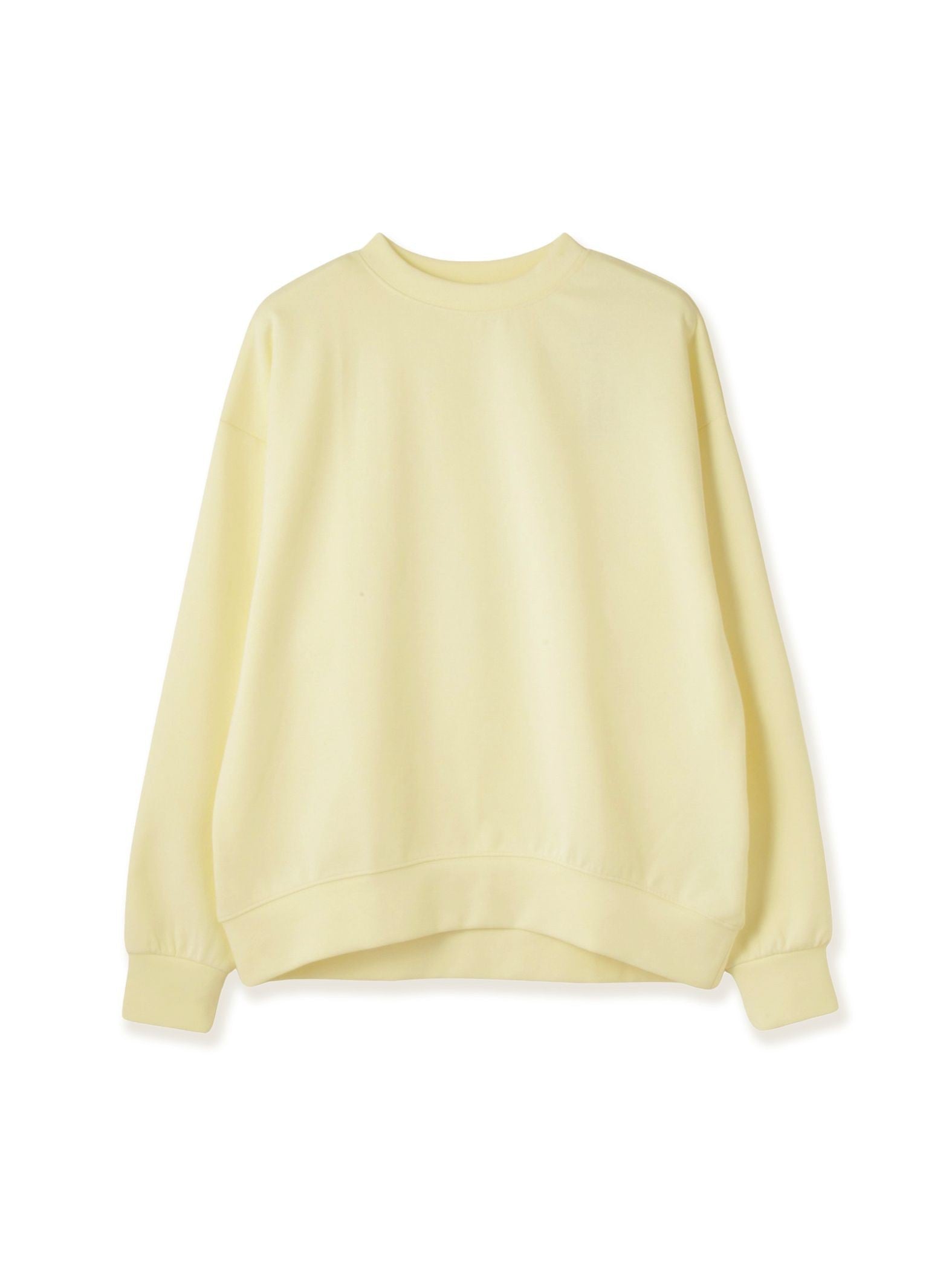 オーバーサイズダブルフェイスプルオーバー