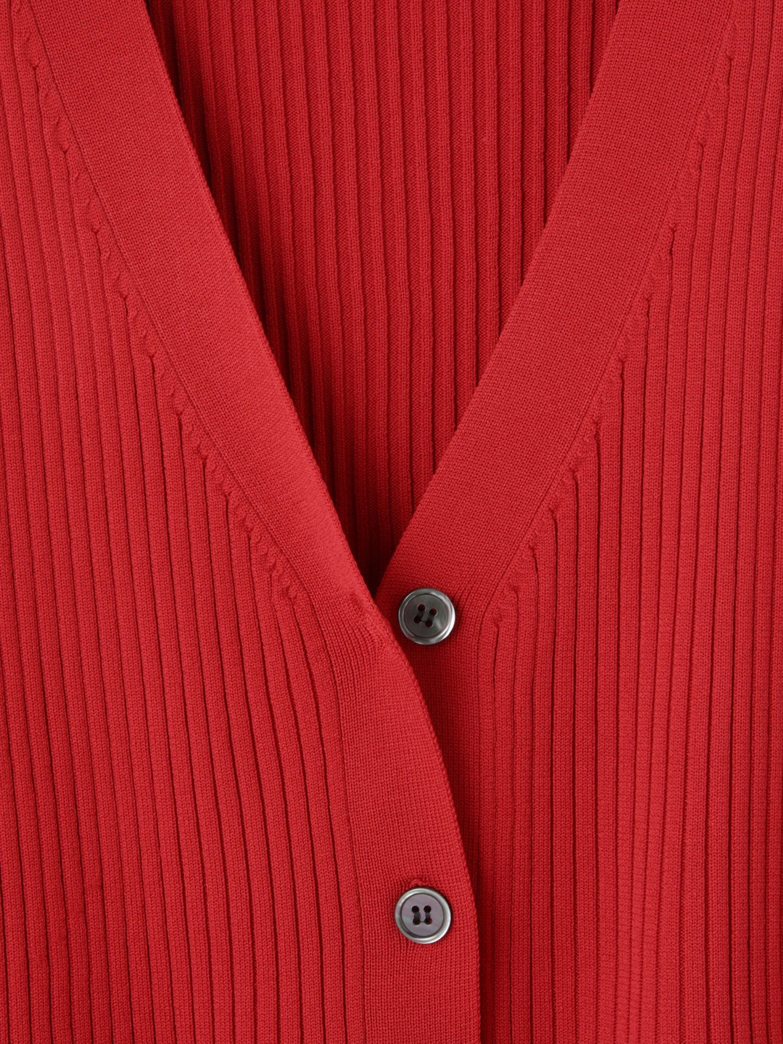 ライトウェイトペプラムニットカーディガン≪手洗い可能≫