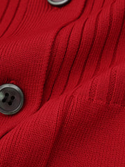 ライトウェイトペプラムニットカーディガン≪手洗い可能≫