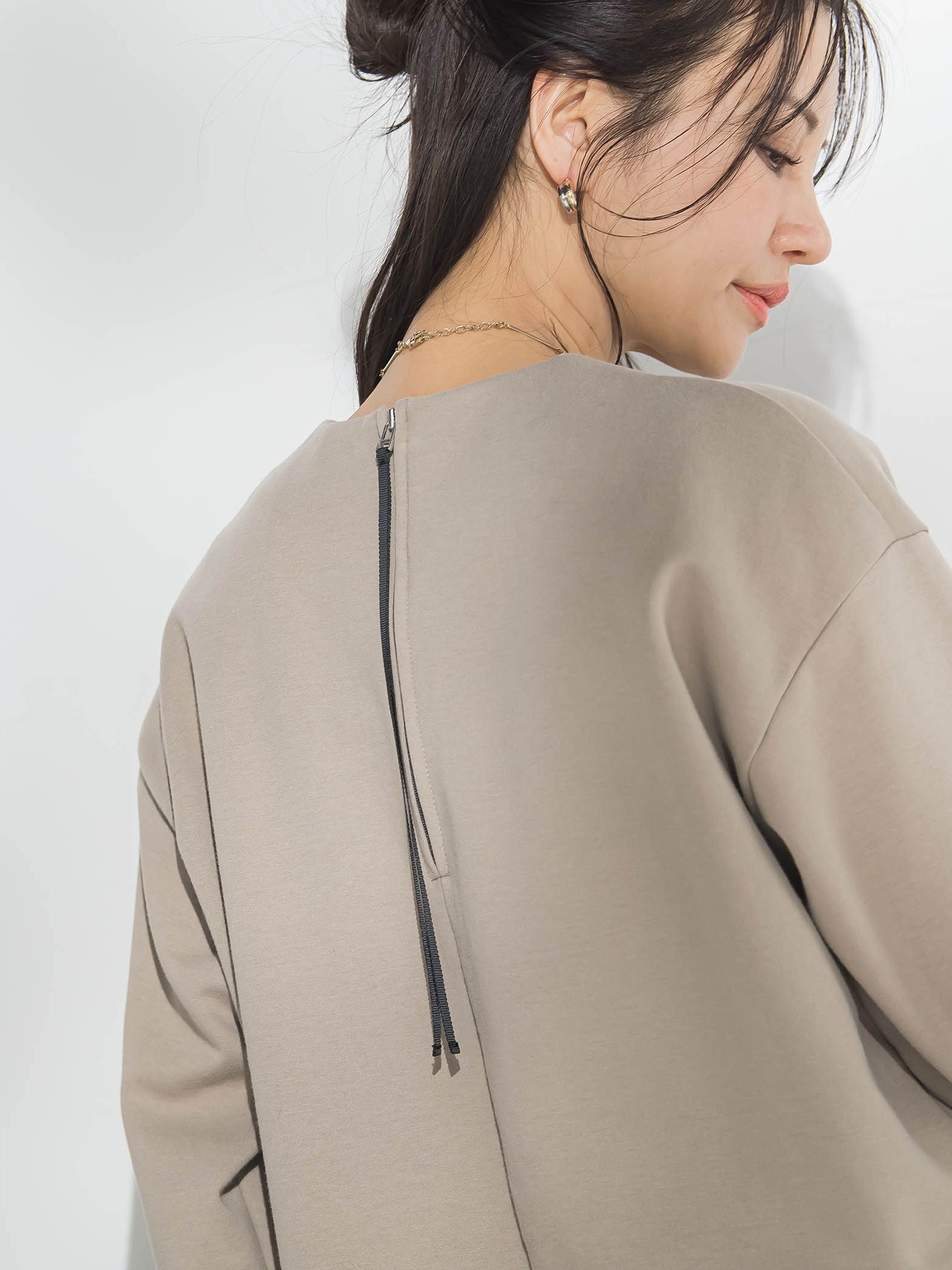 【WEB限定】美フォルムデイリープルオーバー