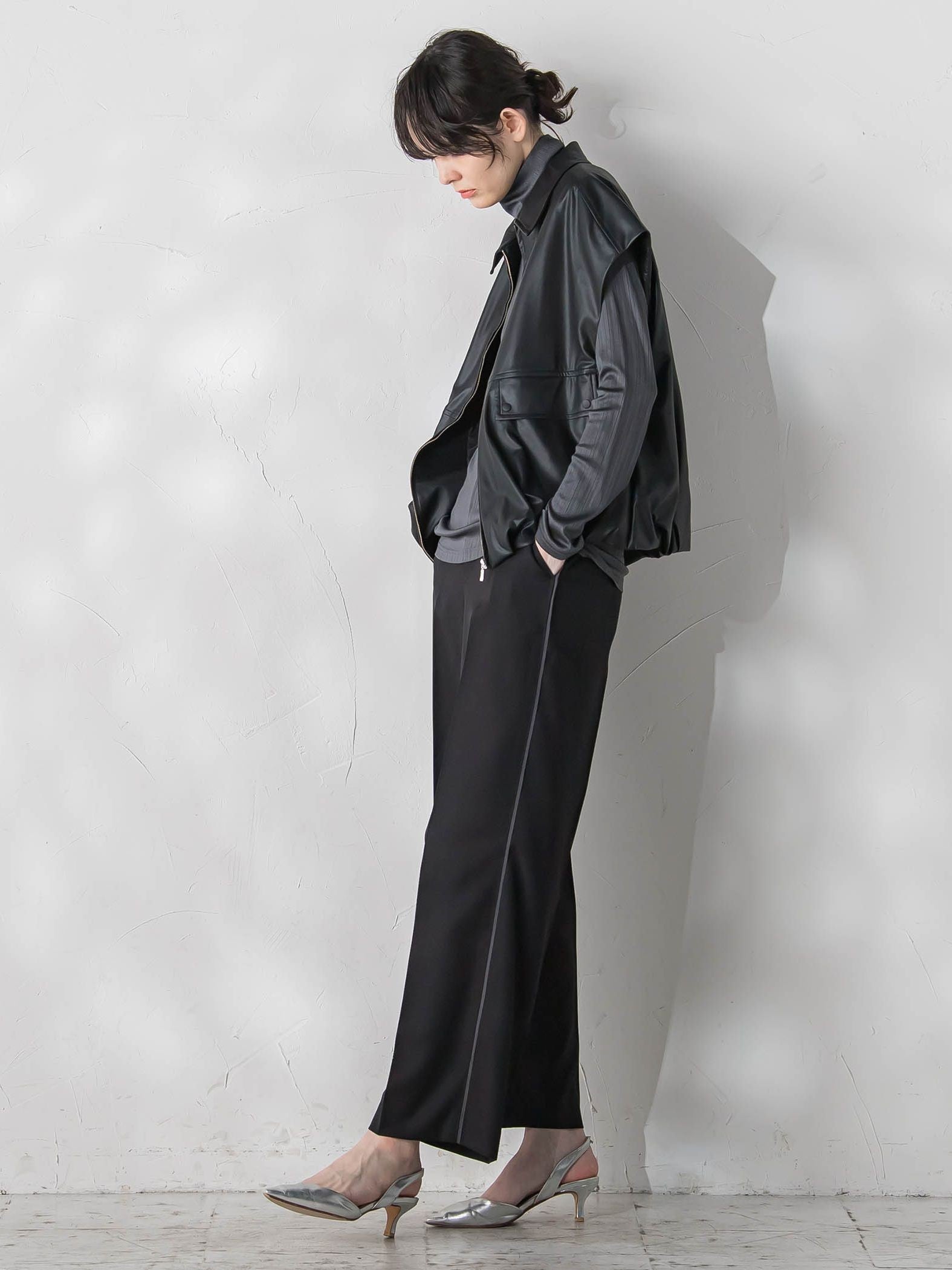 【WEB&一部店舗限定】合成皮革ブルゾン