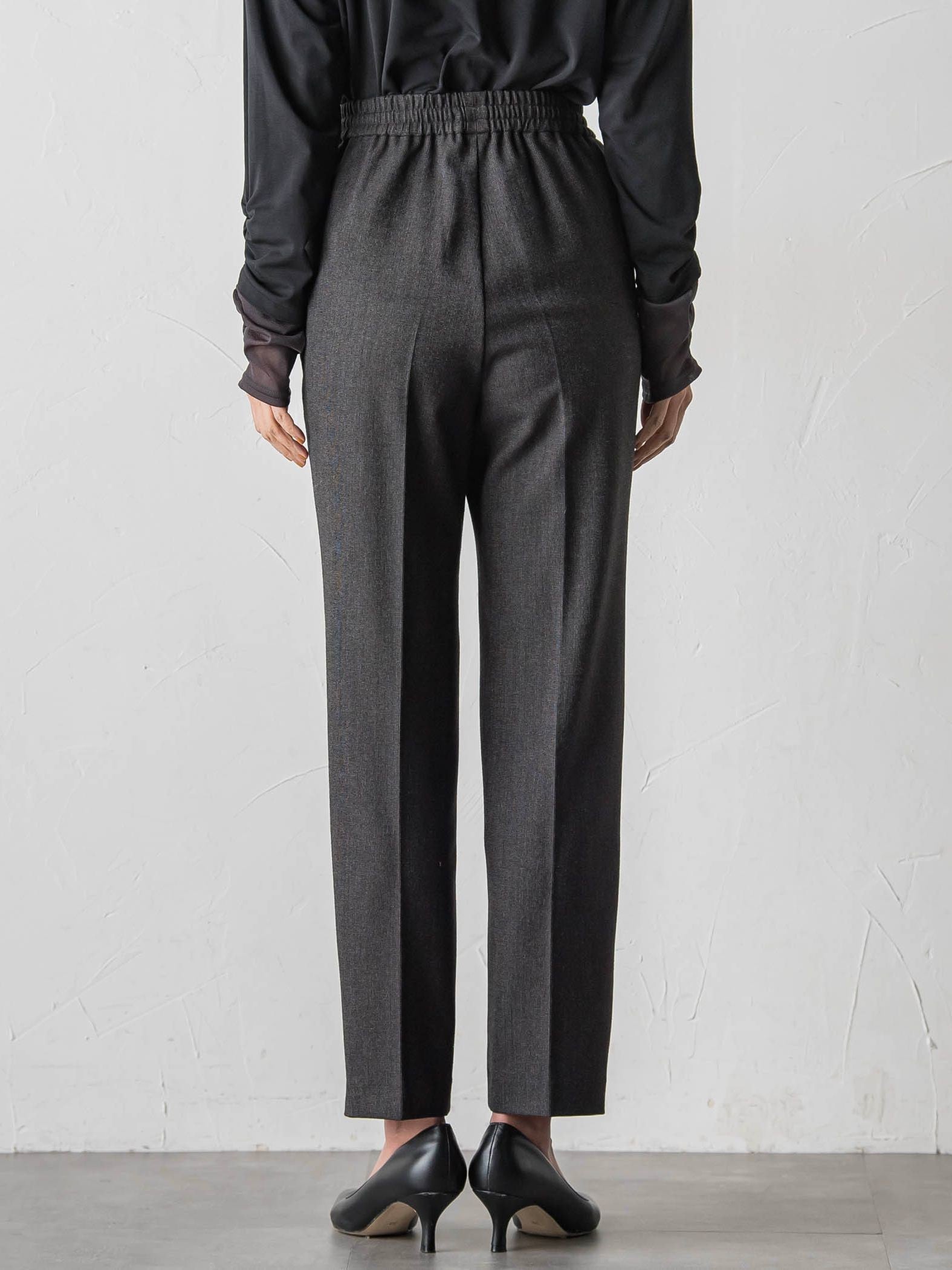 両面起毛2WAYストレッチテーパードパンツ