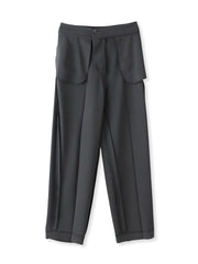 ハイストレッチカルゼストレートパンツ